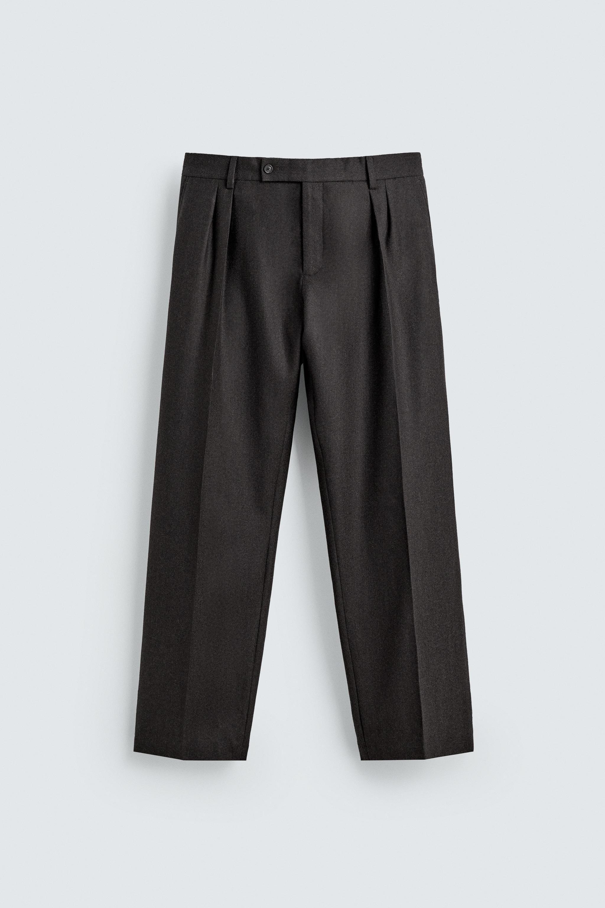 AARON LEVINE X ZARA WOOL SUIT PANTS